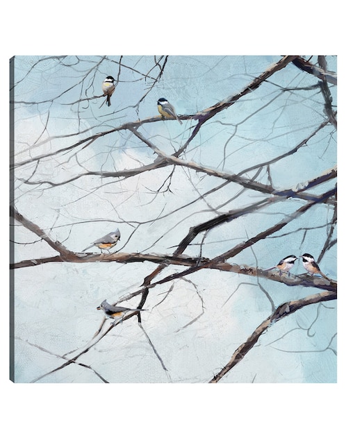 Cuadro decorativo Observación de aves técnica mixta Cuadros Jr Aves Silvestres
