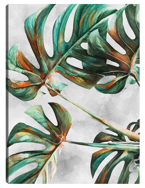 Cuadro decorativo Monstruosa técnica mixta Floración 1