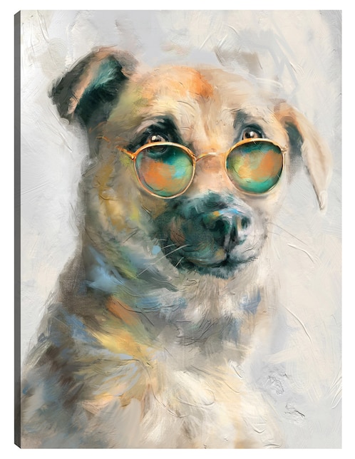 Cuadro decorativo Niños geniales IV técnica mixta Cuadros Jr Animales Domésticos
