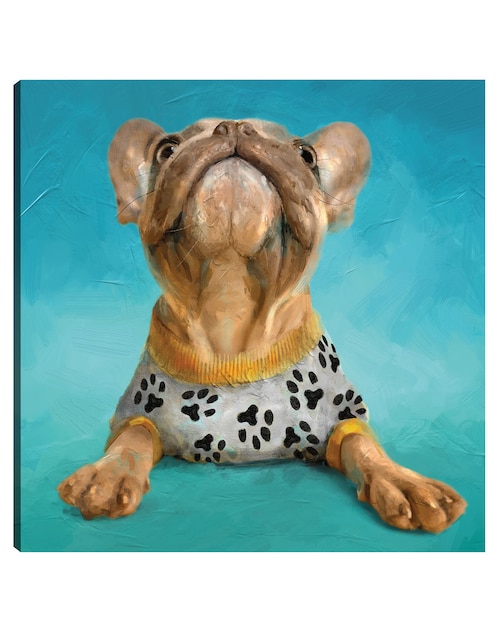 Cuadro decorativo PJ Cachorros III técnica mixta Animales Domésticos 1