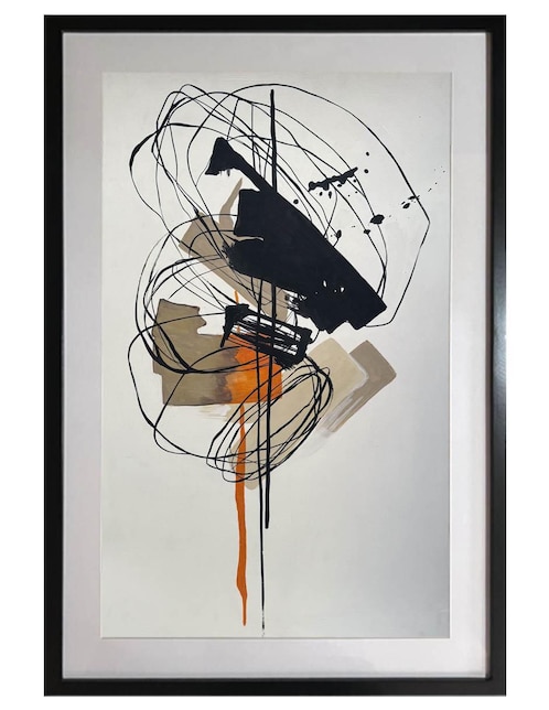 Pintura Enigma II técnica acrílico Lune Art Gallery