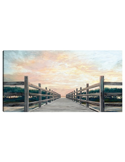 Cuadro decorativo Ruta técnica mixta Caminos 1