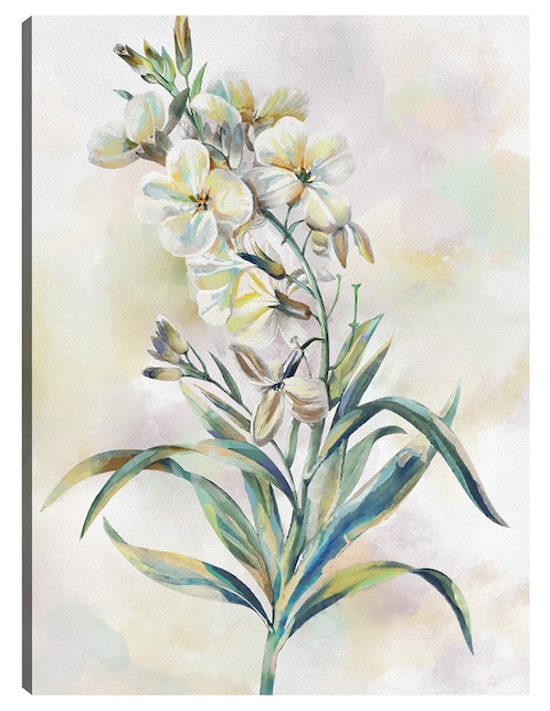 Cuadro decorativo Susurros botánicos III técnica mixta Floración 1