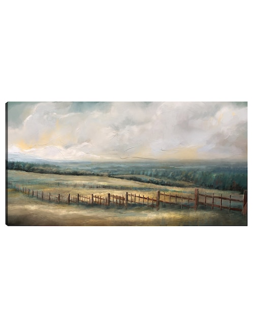 Cuadro decorativo Visión Pastoral II técnica mixta Campos 1