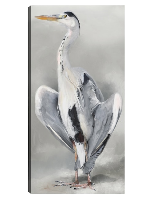 Cuadro decorativo Vigilancia II técnica mixta Cuadros Jr Aves Silvestres