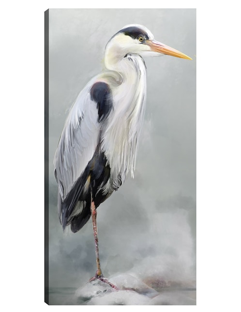 Cuadro decorativo Vigilancia I técnica mixta Aves Silvestres 1