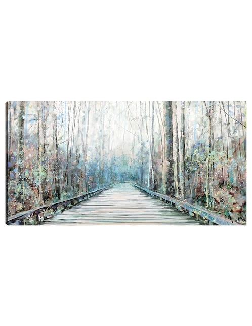 CUADROS JR Cuadro decorativo Viaje de verano técnica mixta Cuadros Jr Caminos
