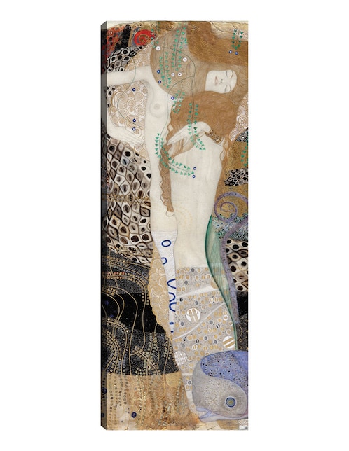 Cuadro decorativo Novias (serpientes de agua I) (1904) técnica mixta Cuadros Jr Formas