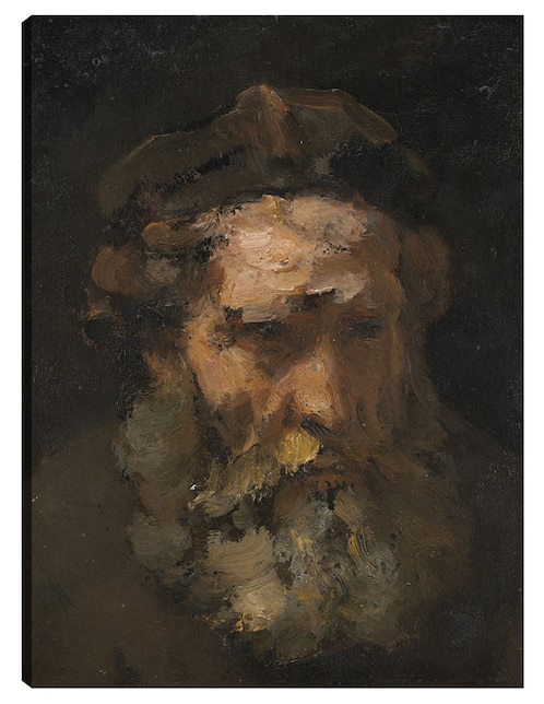 Cuadro decorativo Cabeza de San Mateo (probablemente a principios de la década de 1660) técnica mixta Gente 1