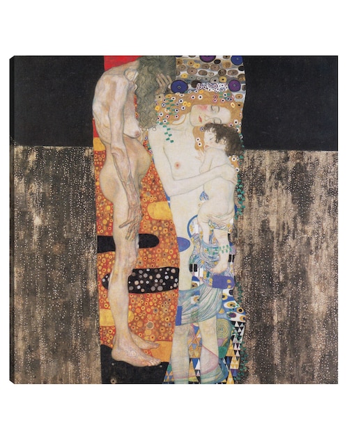 Cuadro decorativo Las tres edades de la mujer (1905) técnica mixta Gente 1
