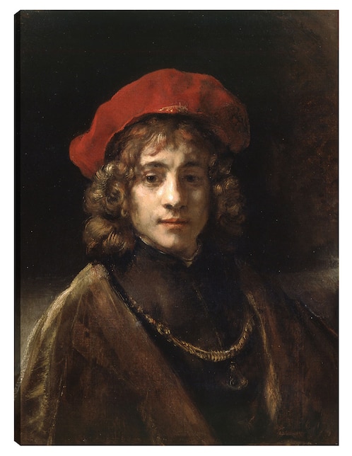 Cuadro decorativo Tito, el hijo del artista (c. 1657) técnica mixta Gente 1