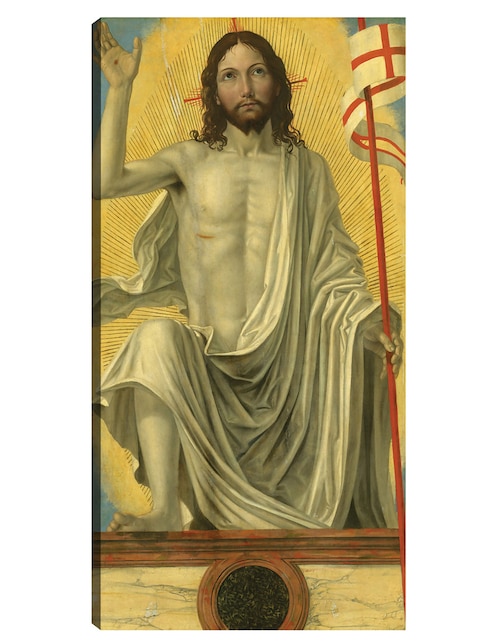 Cuadro decorativo Cristo resucitado de la tumba, c. 1490 técnica mixta Figuras Celestiales 1