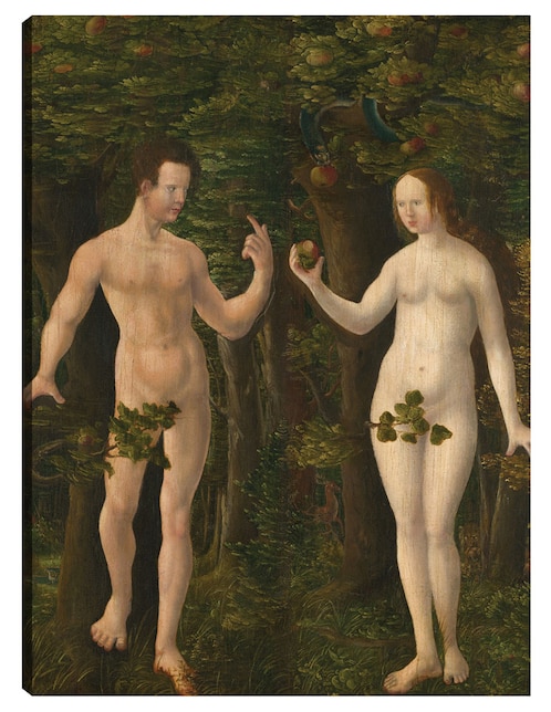 Cuadro decorativo La caída del hombre [panel central], c. 1535 técnica mixta Cuadros Jr Religión y Espiritualidad