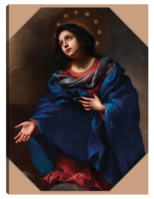 Cuadro decorativo Virgen en la Gloria (1665-1675) técnica mixta Vírgenes 1