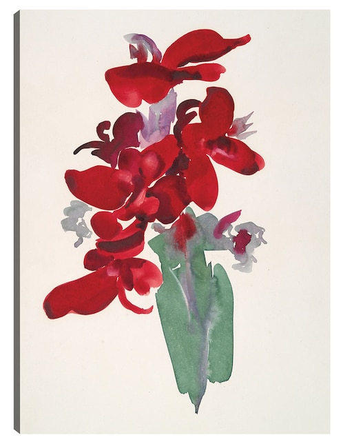 Cuadro decorativo Canna roja (1915) técnica mixta Cuadros Jr Floreros