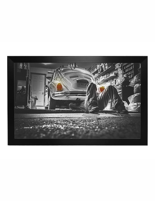 Cuadro decorativo Pixelarte vintage