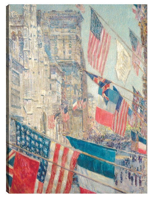 Cuadro decorativo técnica mixta Patriotismo 1