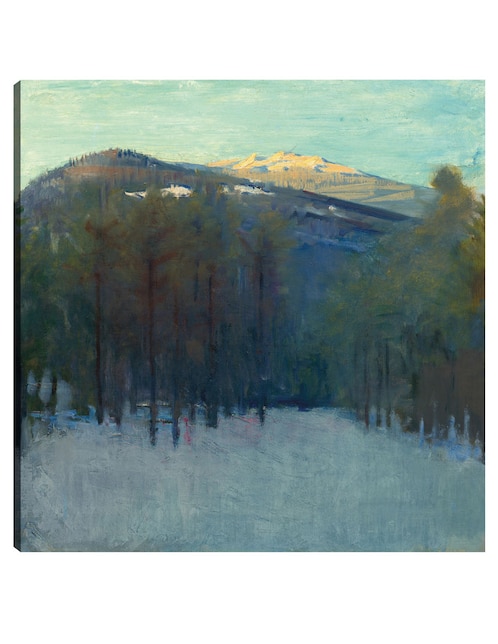 Cuadro decorativo Monte Monadnock técnica mixta Campos 1