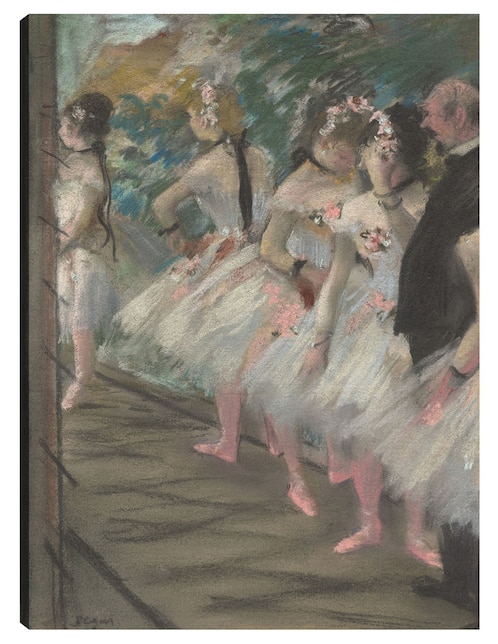 Cuadro decorativo El ballet, c. 1880 técnica mixta Cuadros Jr Retratos