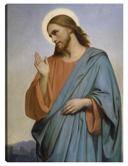 Cuadro decorativo Cristo llorando sobre Jerusalén (1849) técnica mixta Figuras Celestiales 1