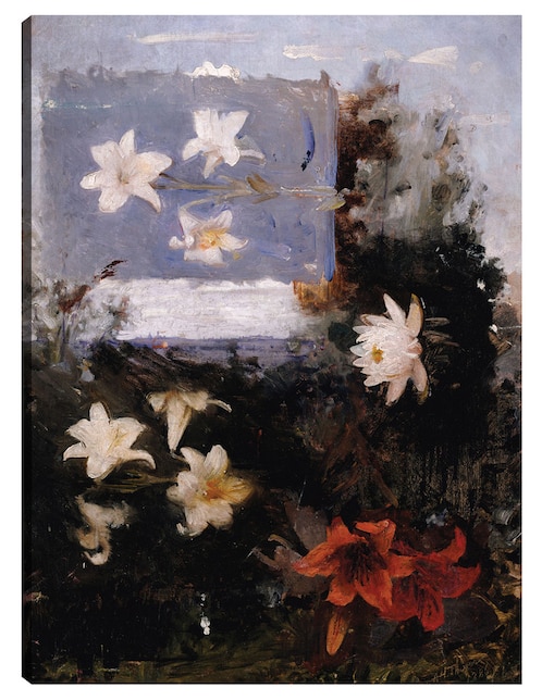 Cuadro decorativo Estudios florales (hacia 1886) técnica mixta Floración 1