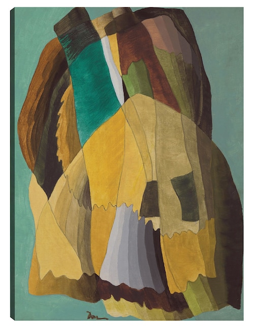 Cuadro decorativo Camino de la costa (1942) técnica mixta Cuadros Jr Formas