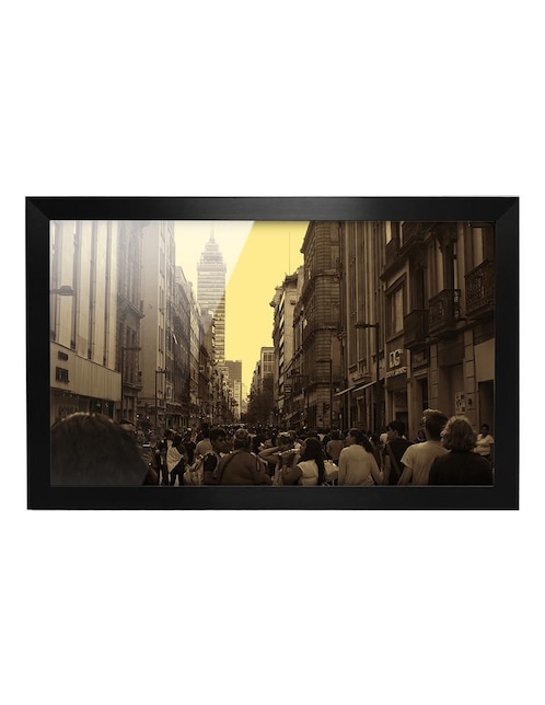 Cuadro decorativo Pixelarte ciudad de méxico
