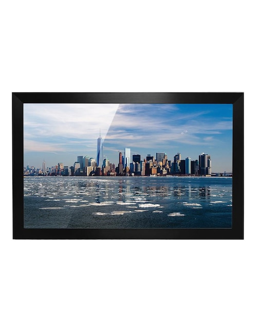 Cuadro decorativo Pixelarte new york 4