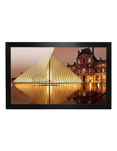 Cuadro decorativo Pixelarte parís