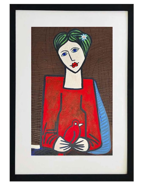 Pintura Marie técnica acrílico Lune Art Gallery MilleniArt