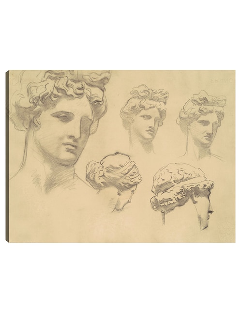Cuadro decorativo Estudios para 39 Apolo y las musas (hacia 1921) técnica mixta Cuadros Jr Bocetos