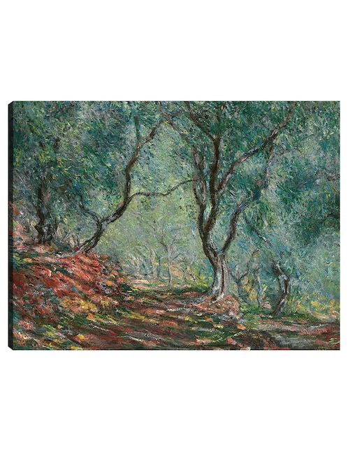 Cuadro decorativo Bosque de oliviers en el jardín Moreno (1884) técnica mixta Campos 1
