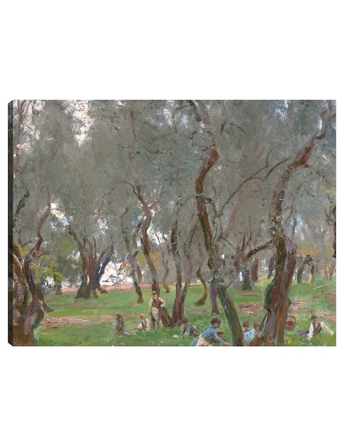 Cuadro decorativo El olivar (1910) técnica mixta Bosques 1