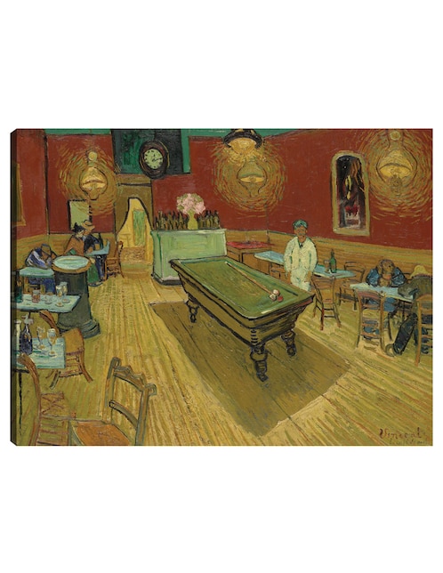 Cuadro decorativo El café nocturno (1888) técnica mixta Café 1