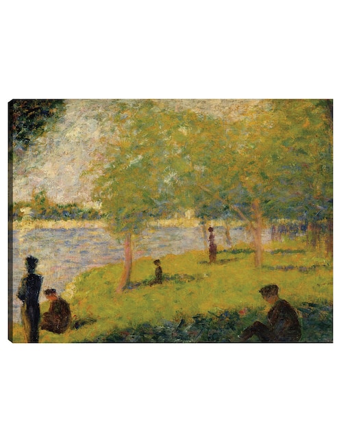 Cuadro decorativo Estudio para 'Un domingo en La Grande Jatte' (1884) II técnica mixta Lagos 1
