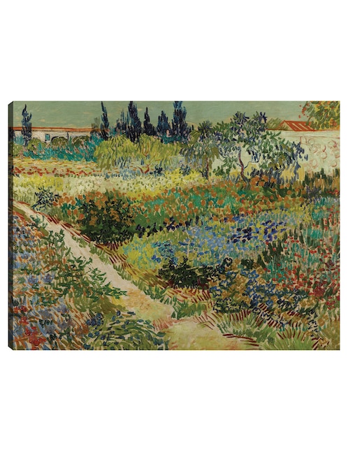 Cuadro decorativo Jardín en Arlés técnica mixta Campos 1
