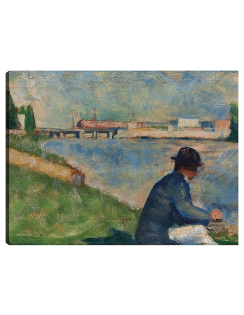 Cuadro decorativo Estudio para 39 Bañistas en Asnières técnica mixta Retratos 1