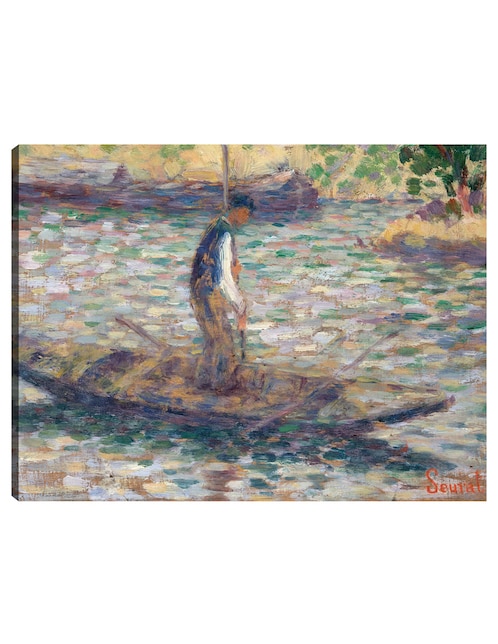 Cuadro decorativo Un pescador (hacia 1884) técnica mixta Retratos 1