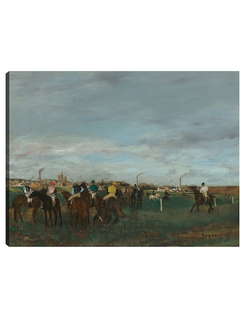 Cuadro decorativo Las carreras, 1871-1872 técnica mixta Cuadros Jr Deportes