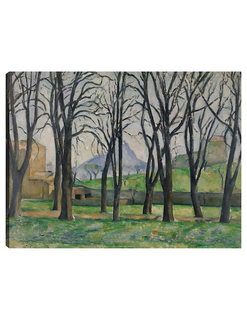 Cuadro decorativo Castaños en Jas de Bouffan (c. 1885-1886) técnica mixta Cuadros Jr