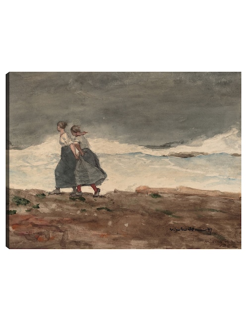 Cuadro decorativo Peligro (1883-1887) técnica mixta Inspiración 1
