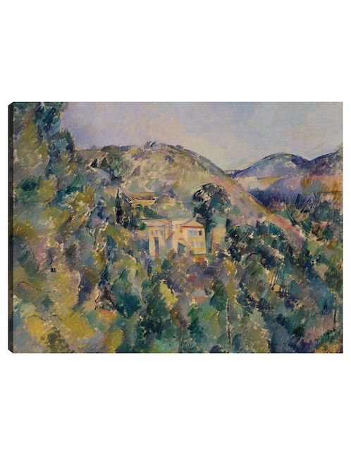 Cuadro decorativo Vista del Domaine Saint-Joseph (finales de la década de 1880) técnica mixta Cuadros Jr Bosques