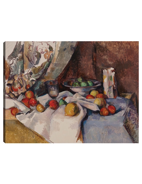 Cuadro decorativo Naturaleza muerta con manzanas (de 1895 a 1898) técnica mixta Campos 1