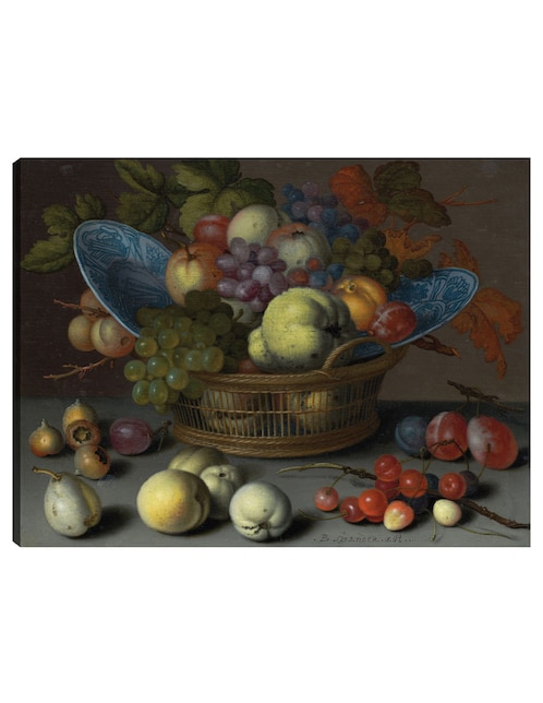 Cuadro decorativo Cesta de frutas, c. 1622 técnica mixta Cuadros Jr