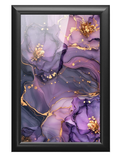 Cuadro decorativo Pixelarte mármol
