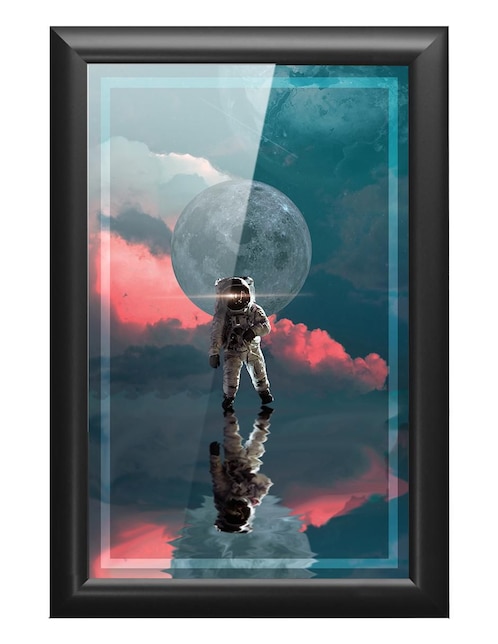 Cuadro decorativo astronauta 1