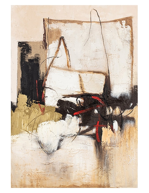 Pintura Eva técnica mixta Haus