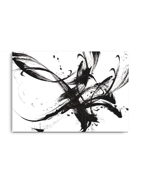 Cuadro decorativo Canvas Art Mancha abstracta de Tinta con Barniz a Registro