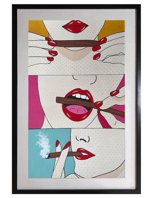 Pintura Dopamina técnica acrílico Lune Art Gallery