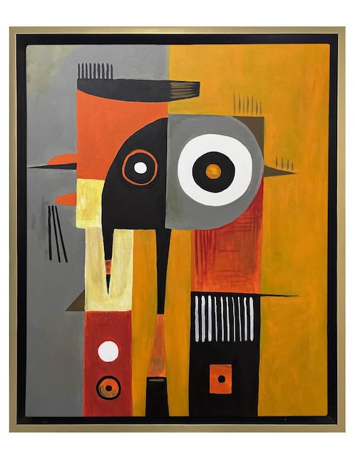 Pintura Jadiel técnica acrílico Lune Art Gallery Tribal